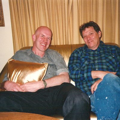 WITH DAN PENN ON THE GOLDEN SOFA